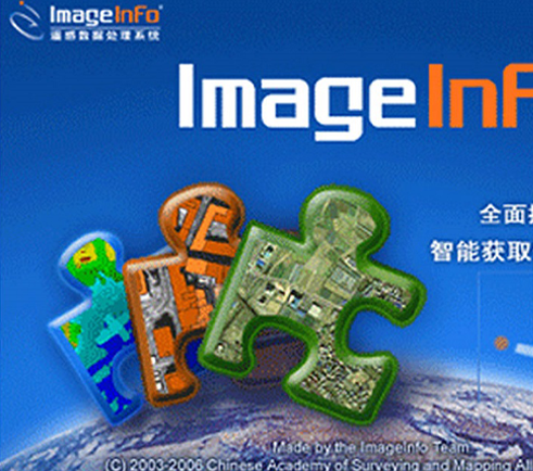 中国测绘院Imageinfo遥感影像软件界面设