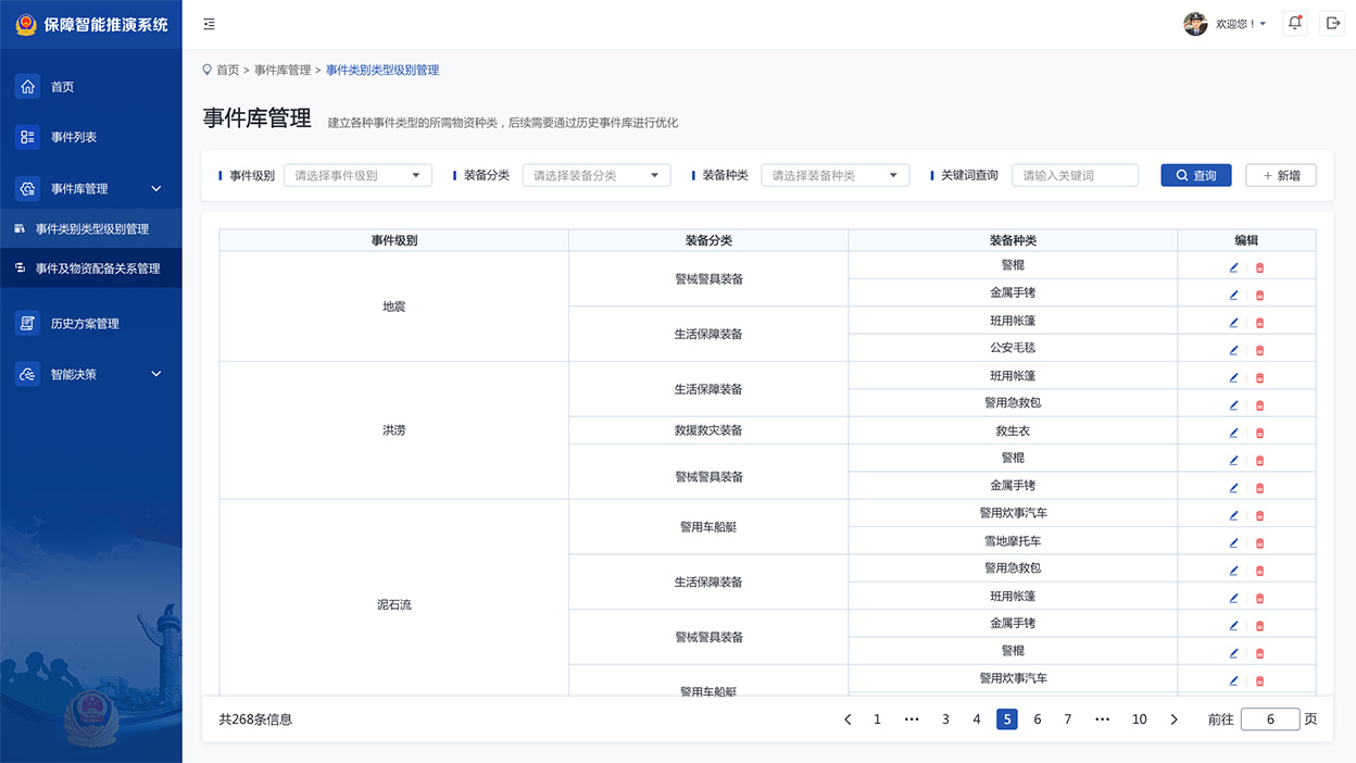 公安应急软件UI设计开发