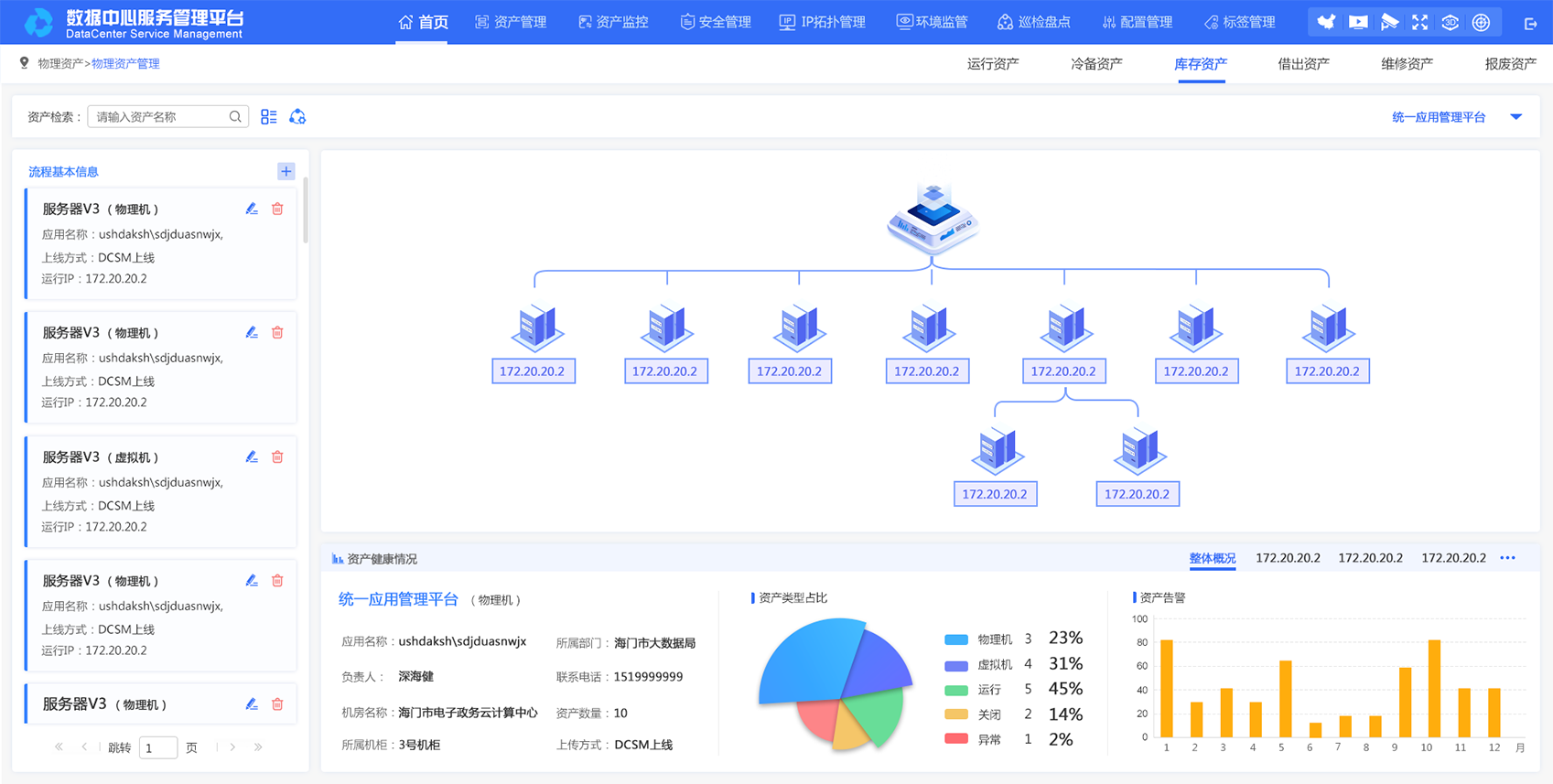 江苏锐创数据管理平台的界面设计