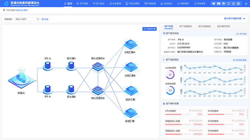 江苏锐创数据管理平台的界面设计-蓝蓝设计