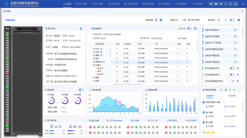 江苏锐创数据管理平台的界面设计-蓝蓝设计