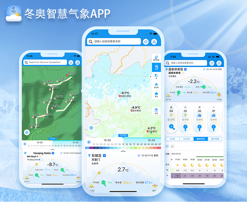 冬奥智慧气象APP设计 