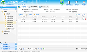 中兴通环保平台界面设计两套