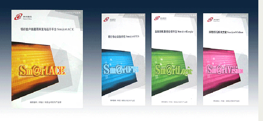神州数码有限公司 银行客户开发系统宣传页设计
