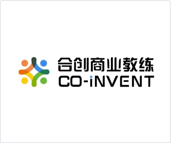 合创商业教练标志logo设计,设计logo,品牌形象设计,logo设计,VI设计