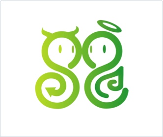 引导系统方向设计logo,品牌形象设计,logo设计,VI设计
