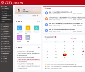 人民银行二代征信系统UIUE设计及前端开发（保密）