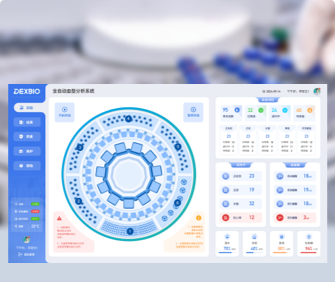 德祥生物血液检测分析软件交互优界面设计