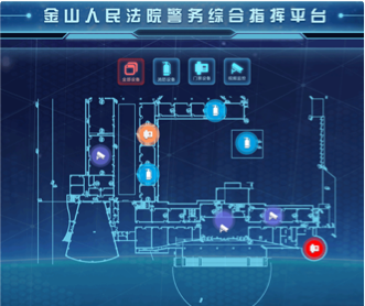 兰亭妙微ui设计-法院智能警务综合指挥平台大屏UI设计(保密)