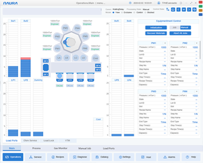 软件页面设计 浅色风格