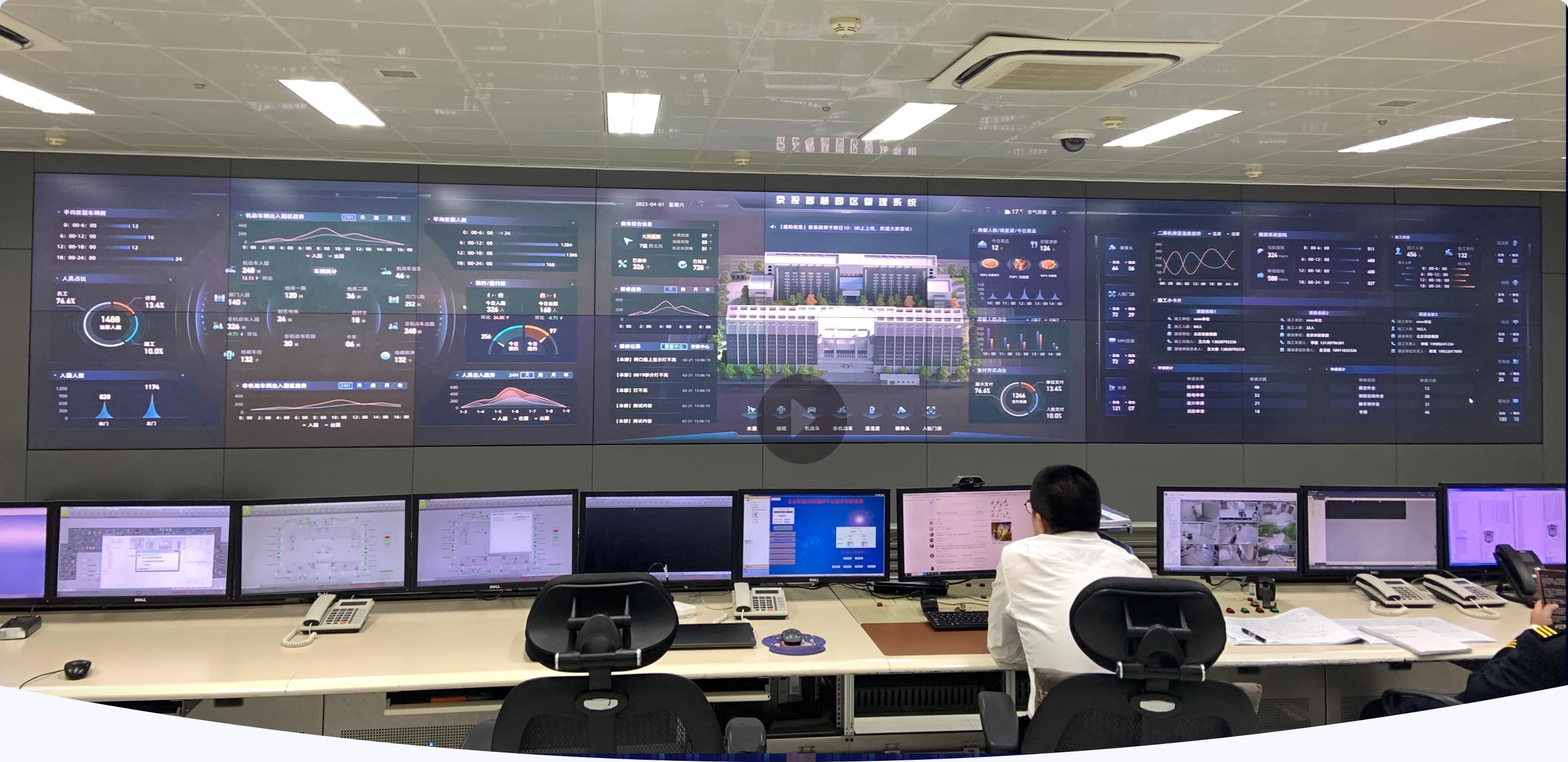 项目概述：C4D建模、大屏设计、交互设计、产品定位、目标用户、设计风格,效果欣赏